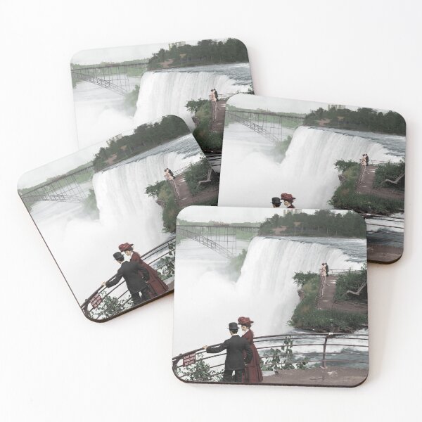Item preview, Vintage Niagara Falls - View From Goat Island - 1908 - Colorized designed and sold by warishellstore.
