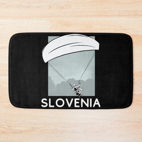 Item preview, Slovenia Paragliding designed and sold by Hoiho Adventure Shirts.