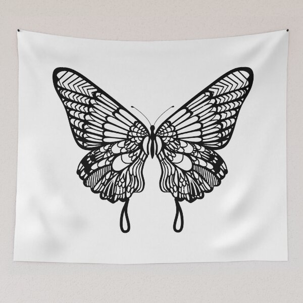 Item preview, ethnic butterfly designed and sold by niceargentina.