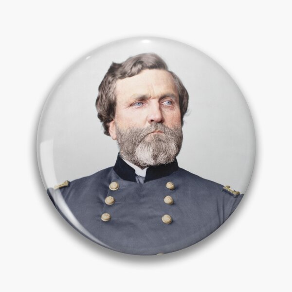 Item preview, General George Thomas Portrait - The Rock of Chickamauga - Colorized designed and sold by warishellstore.