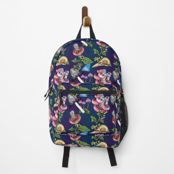 Item preview, Botanist's Deadly Plants and Mushrooms Repeat Navy designed and sold by JamieWetzel.