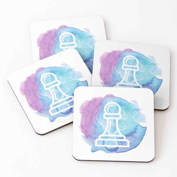 Item preview, Chess Girl Blue Water color designed and sold by RaquelDeneth.