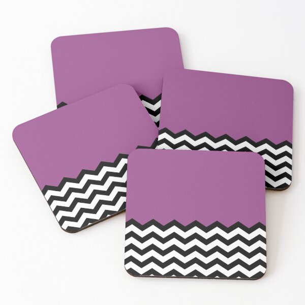Item preview, Willowherb Purple Chevron designed and sold by OddPop.