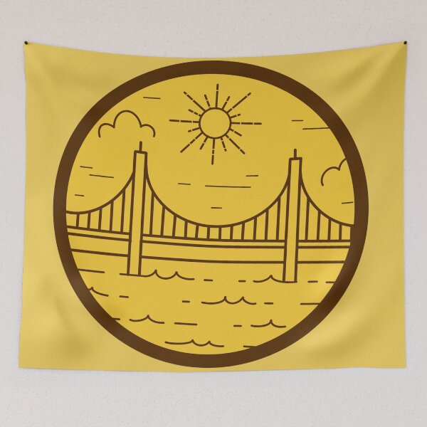Item preview, Bridge Scene Dual Tone designed and sold by GrellenDraws.
