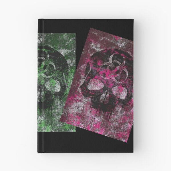 Item preview, Four Grunge Coloured Skulls designed and sold by iscaStudioArt.