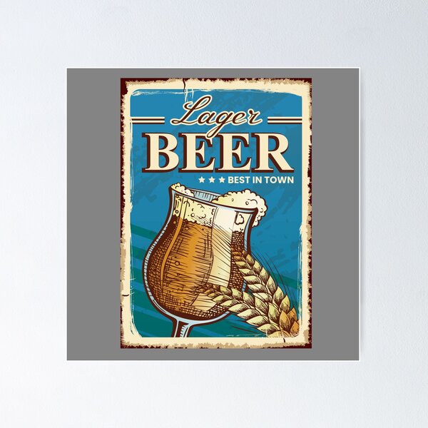 Item preview, Beer Alcoholic Drink Poster designed and sold by mischellero.
