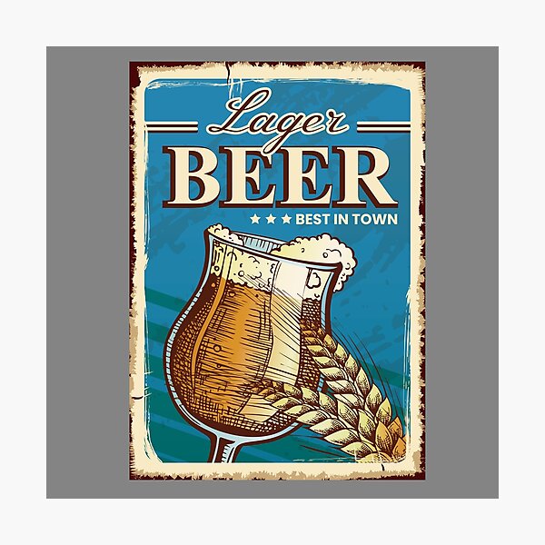 Item preview, Beer Alcoholic Drink Poster designed and sold by mischellero.