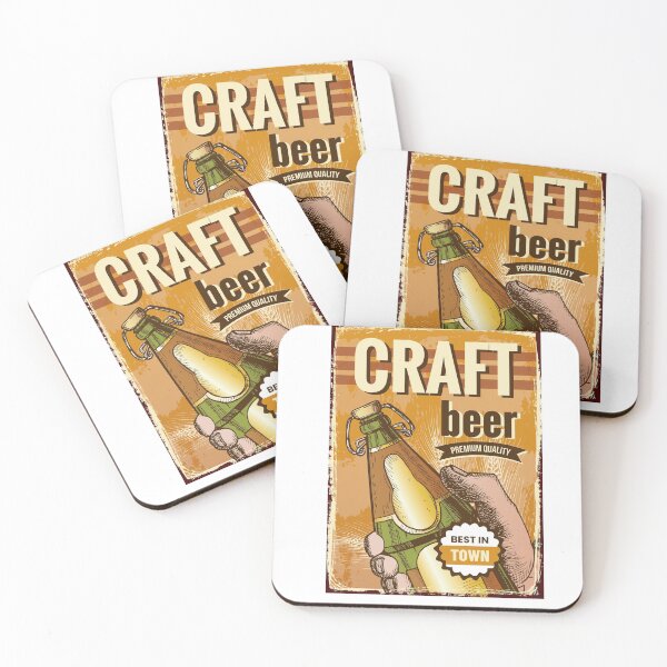 Item preview, Craft Beer Premium Quality Poster designed and sold by mischellero.