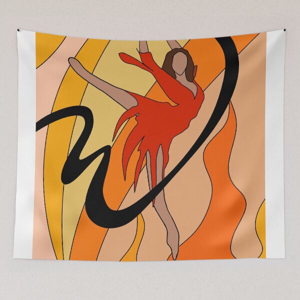 Item preview, Dancing queen on fire designed and sold by theonlygigi.