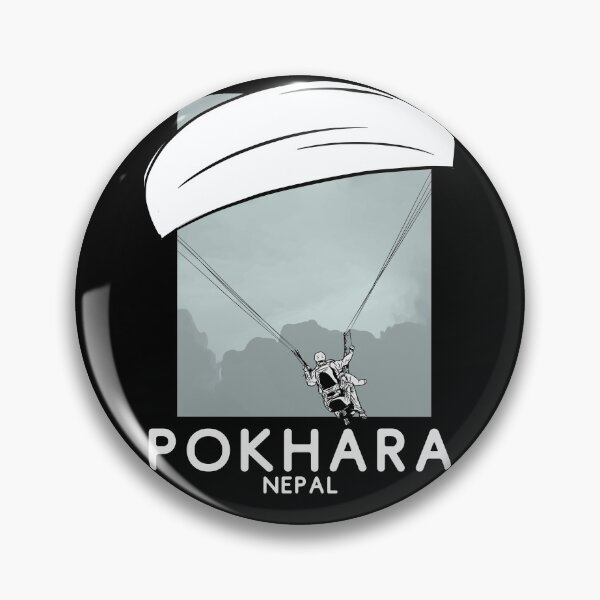 Item preview, Pokhara Nepal Paragliding designed and sold by Hoiho Adventure Shirts.