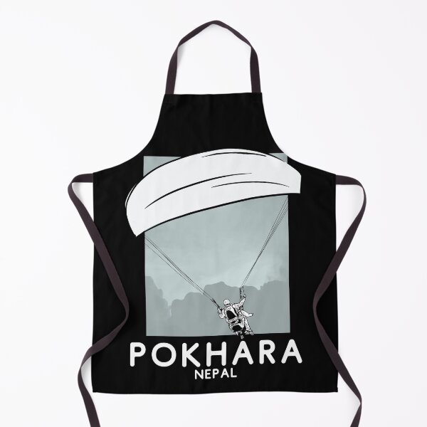 Item preview, Pokhara Nepal Paragliding designed and sold by Hoiho Adventure Shirts.