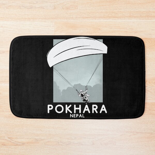 Item preview, Pokhara Nepal Paragliding designed and sold by Hoiho Adventure Shirts.