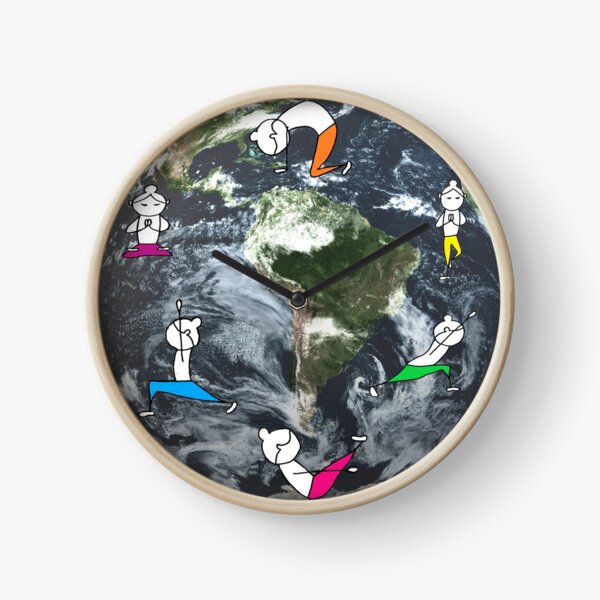 Vista previa del artículo con la obra «MUNDO YOGA», diseñado y vendido por Original-Images.