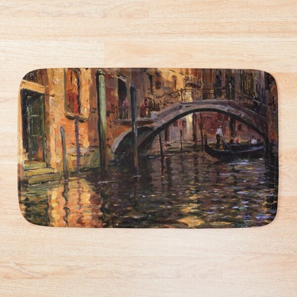 Item preview, Pont de Angelo Venice - Venice Artwork By Louis Aston Knight designed and sold by molamode.