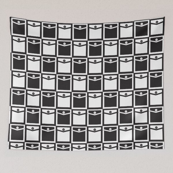 Item preview, 65 MCMLXV Black and White Mod Haute Pockets Pattern designed and sold by 65 MCMLXV.