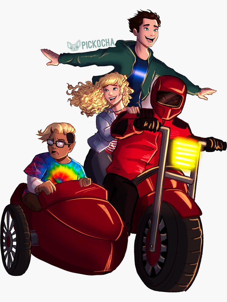 "DRIVE! The lightning thief musical " Sticker for Sale by SabrinaMarcos