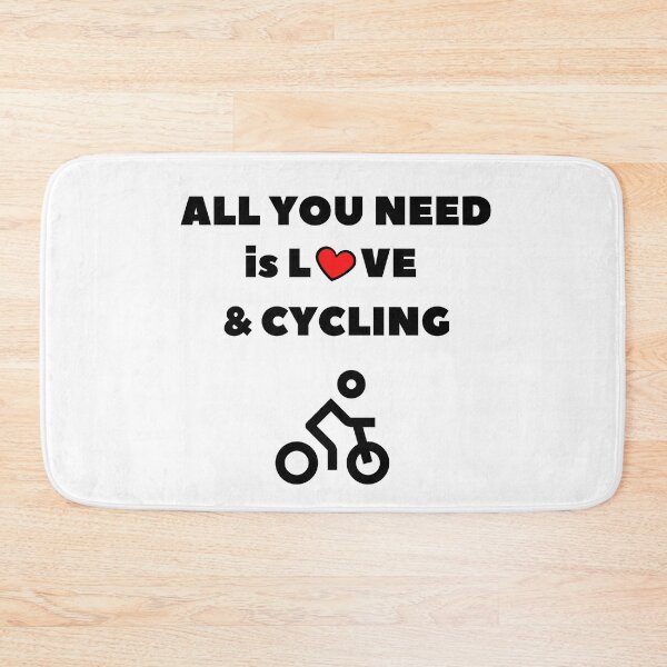 Item preview, All you need is love and cycling designed and sold by TheGreenGoat.