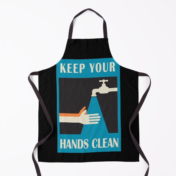 Item preview, keep your hands clean designed and sold by close-up.biz.