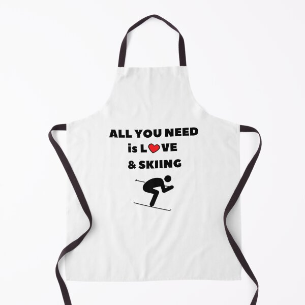 Item preview, All you need is love and skiing designed and sold by TheGreenGoat.