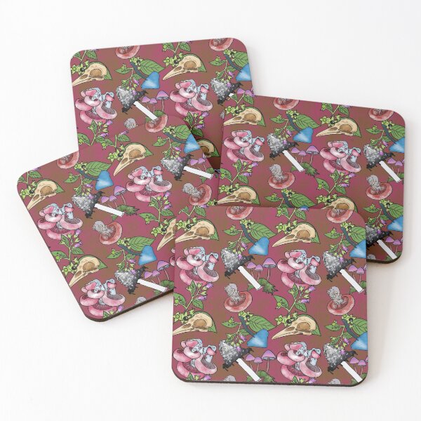 Item preview, Botanist's Deadly Plants and Mushrooms Brick Red designed and sold by JamieWetzel.