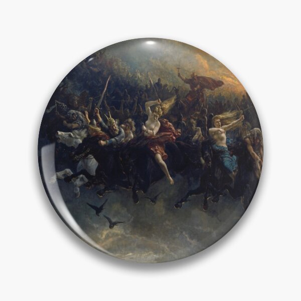 Item preview, The Wild Hunt of Odin, by Peter Nicolai Arbo designed and sold by JustContemplate.