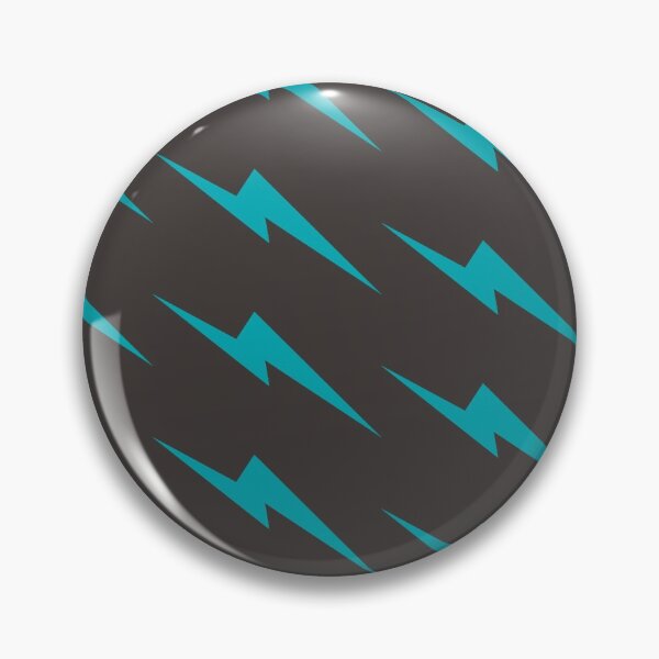 Item preview, Aqua Lightning Bolt, Electric, Storm, Modern Art designed and sold by trishsierer.