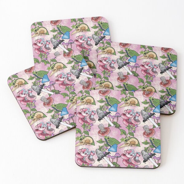 Item preview, Botanist's Deadly Plants and Mushrooms Pink designed and sold by JamieWetzel.