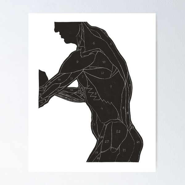Item preview, Anatomical Study designed and sold by ChickAndHawk.