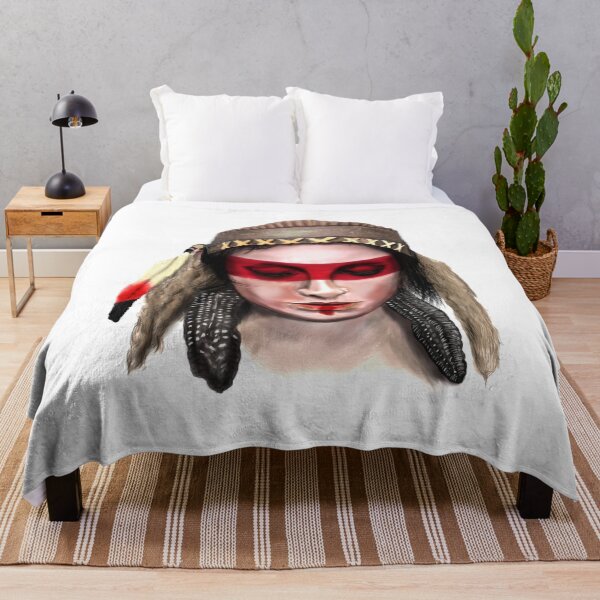 Item preview, NATIVE AMERICAN GIRL designed and sold by SatraDesign.