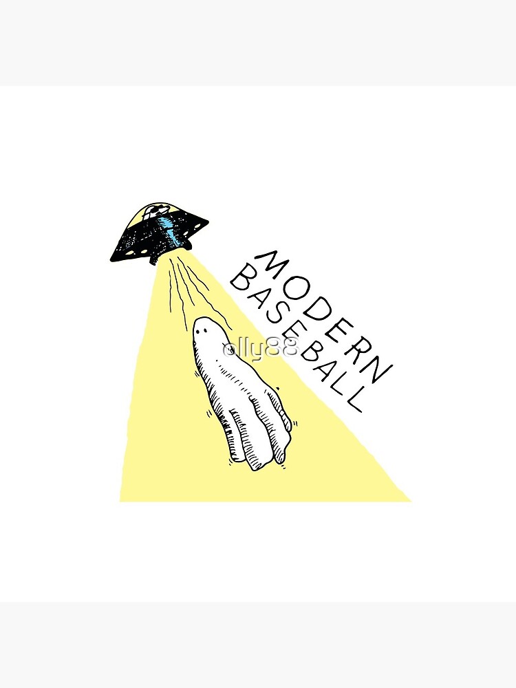 Thumbnail 3 of 3, Pin, Modern Baseball UFO designed and sold by olly88.