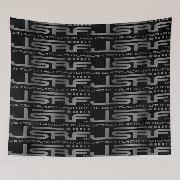 Item preview, Jet Set Radio Future (JSRF) Text Metallic Silver designed and sold by everything4eva.