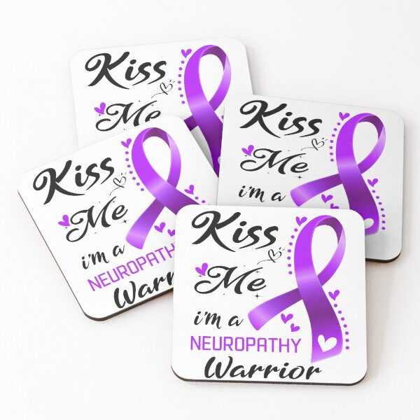 Item preview, Kiss Me I'm A Neuropathy Warrior designed and sold by hvoid41.