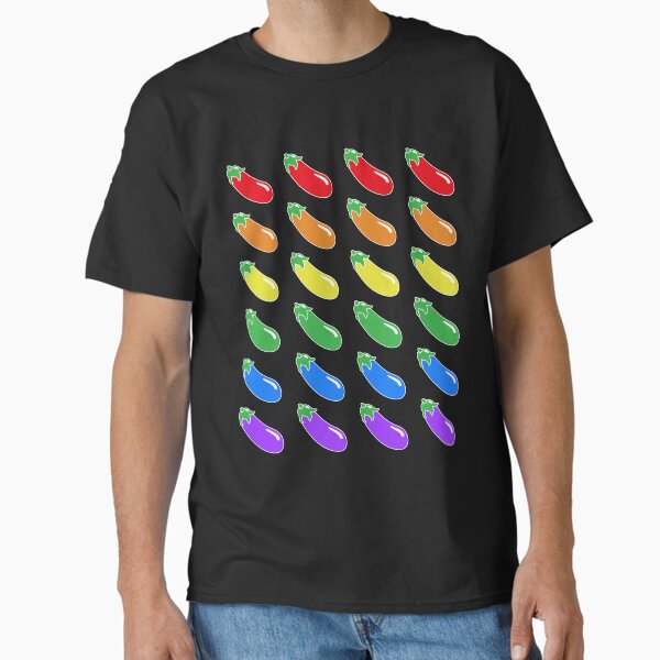 Item preview, Modèle de fierté gay Emoji aubergine arc-en-ciel designed and sold by conceptcreature.