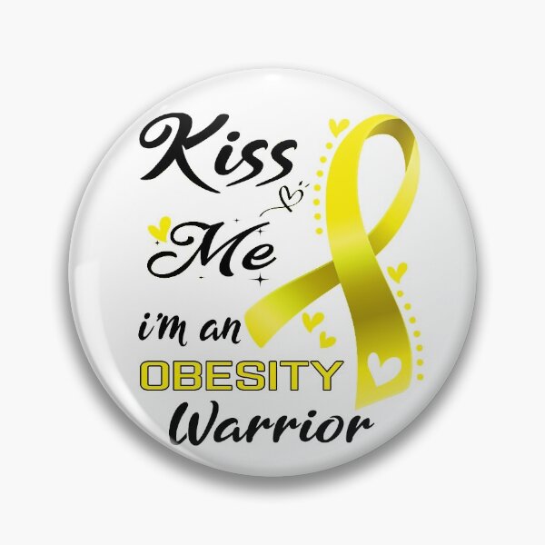 Item preview, Kiss Me I'm An Obesity Warrior designed and sold by hvoid41.