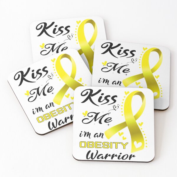 Item preview, Kiss Me I'm An Obesity Warrior designed and sold by hvoid41.