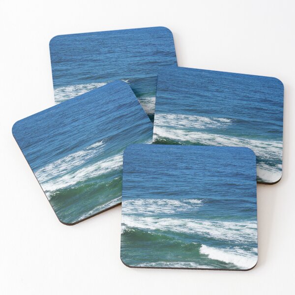 Item preview, Blue Ocean Waves Photograph designed and sold by Bumblefuzzies.