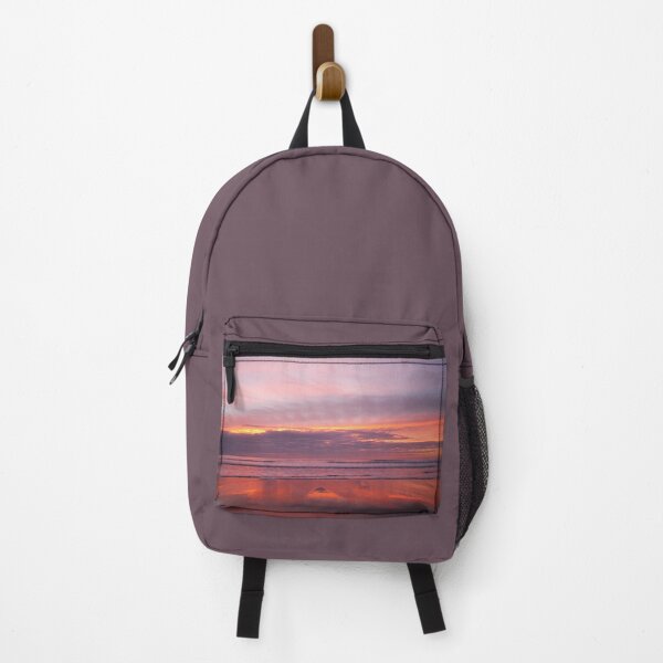 Item preview, PURPLE AND ROSE GOLD SUNSET SANDYMOUTH BEACH CORNWALL designed and sold by Richard Brookes Photography.
