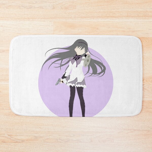 Item preview, Homura Akemi  - Madoka Magica - colourful anime art print designed and sold by AnimeDesignX.