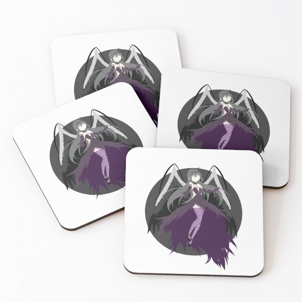 Item preview, Homura Akemi demon version - Madoka Magica - colourful anime art print designed and sold by AnimeDesignX.