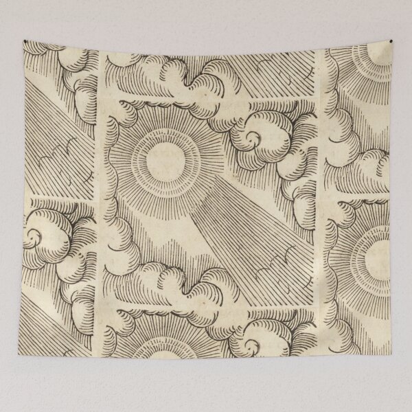 Item preview, Woodcut Sun designed and sold by BlueSpecsStudio.