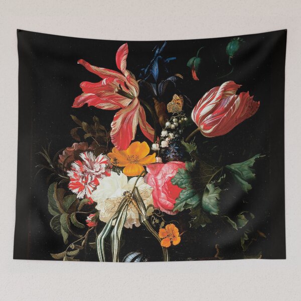 Item preview, Flower Still Life by Maria van Oosterwijck, Dutch, 1669 designed and sold by Shapes-Mania.