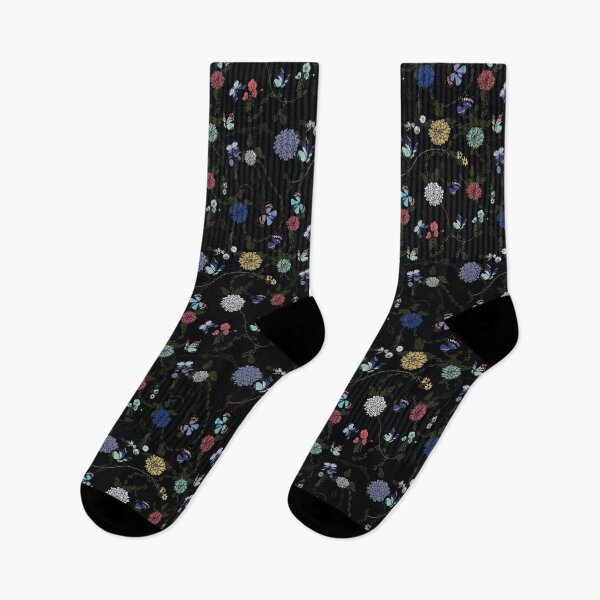 Item preview, Black Flower Print designed and sold by ojimonkey.
