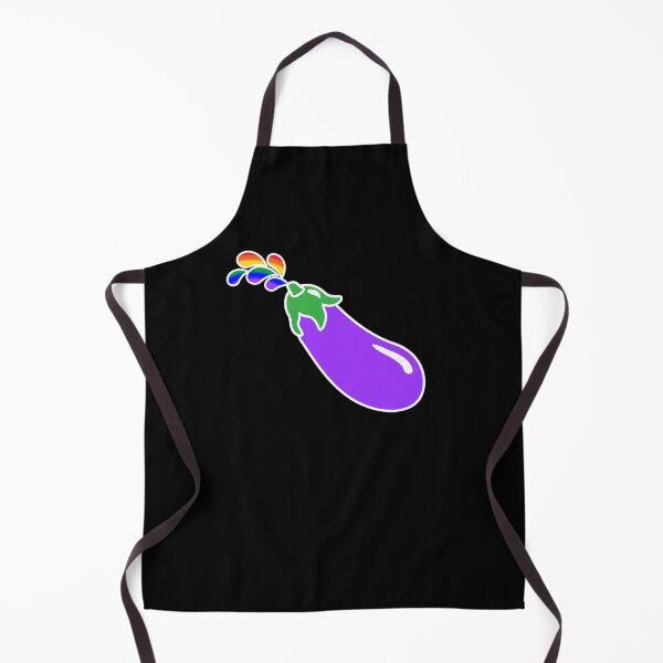 Item preview, Gay Eggplant Emoji Rainbow Squirt designed and sold by conceptcreature.