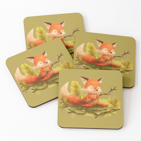 Item preview,  Fishing Fox designed and sold by LavinyArt.
