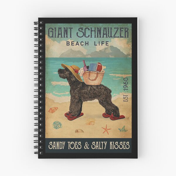 Item preview, Beach Life Sandy Toes Giant Schnauzer designed and sold by Douglafa.