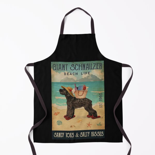 Item preview, Beach Life Sandy Toes Giant Schnauzer designed and sold by Douglafa.