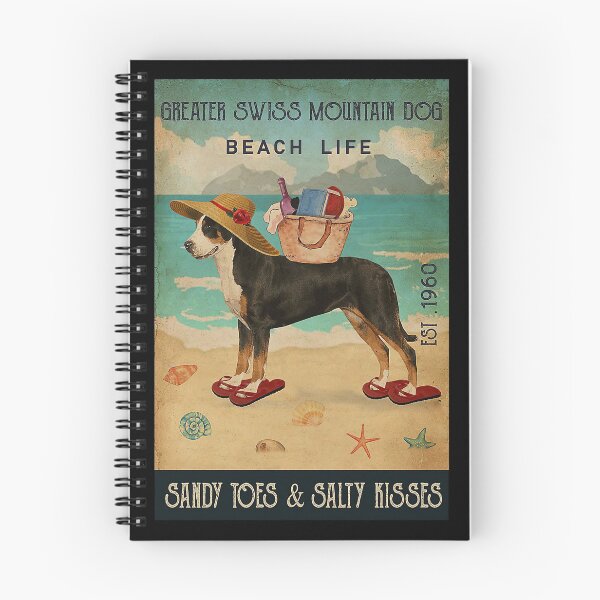 Item preview, Beach Life Sandy Toes Greater Swiss Mountain Dog designed and sold by Douglafa.