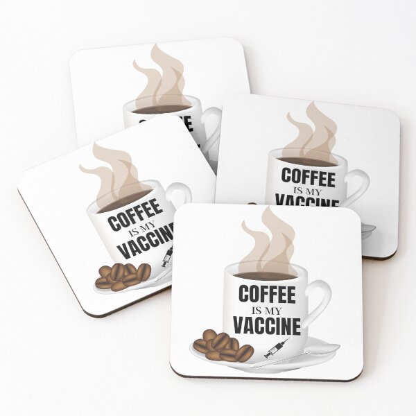 Item preview, Coffee Is My Vaccine designed and sold by Martin-bivert.