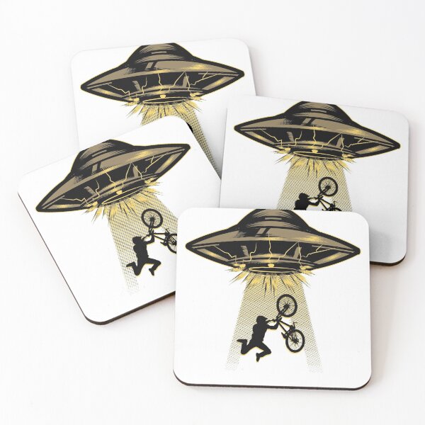Item preview, Alien abducting biker designed and sold by Futuristics.