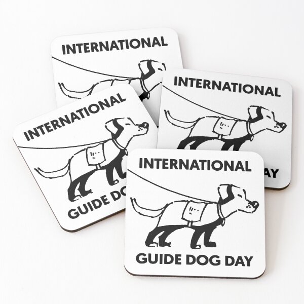 Item preview, April 28th, International Guide Dog Day Graphic designed and sold by RedFootedBooby.